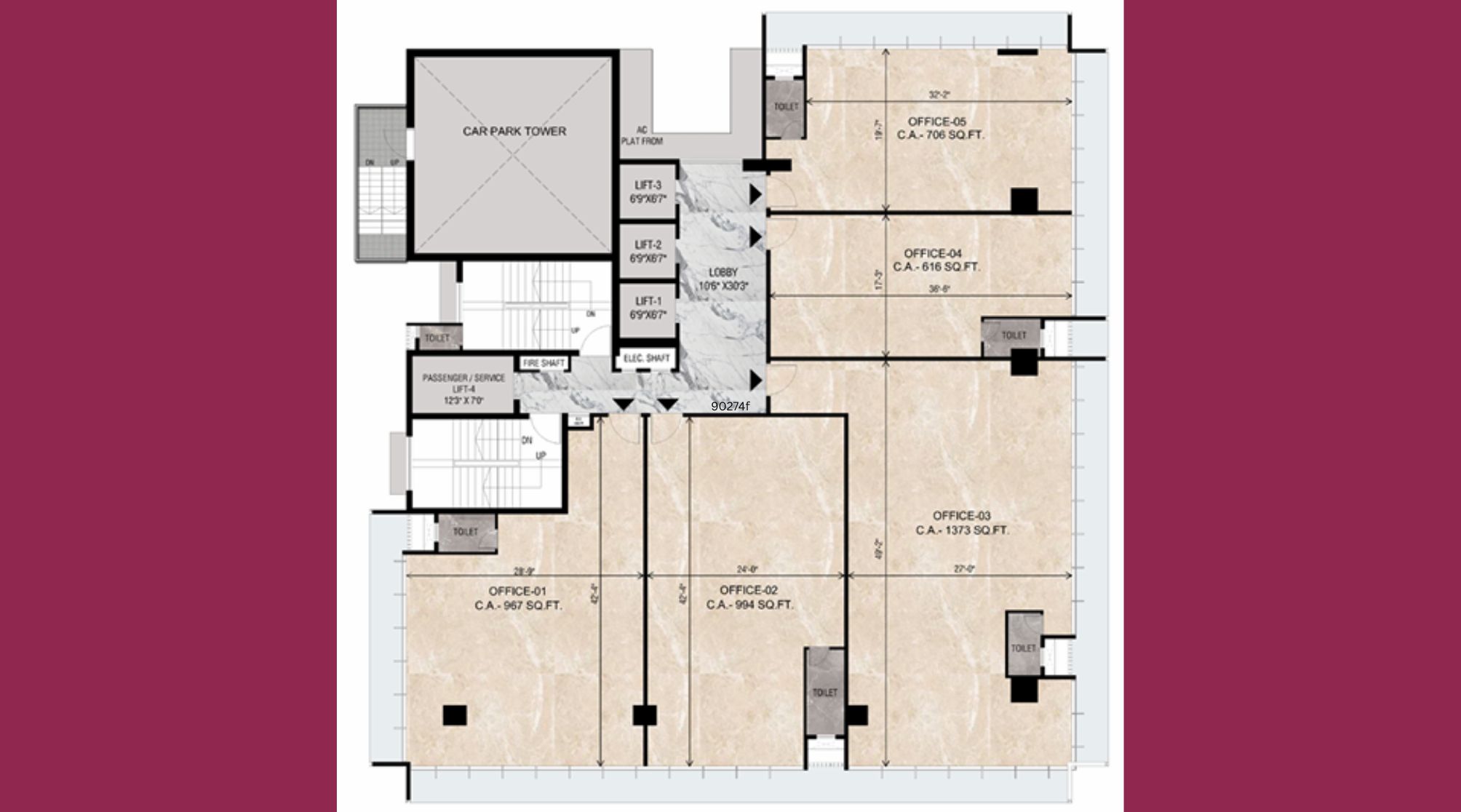 Wadhwa-Venue-52-Typical-Floor-Plan